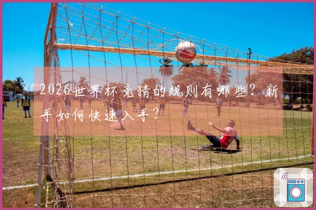 2026世界杯竞猜的规则有哪些？新手如何快速入手？